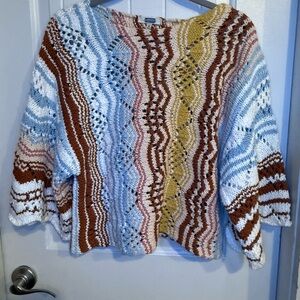 Gimmicks by BKE Colorful Knit Sweater